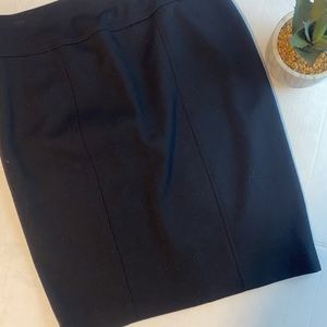 Ellen Tracy midi skirt Black size small